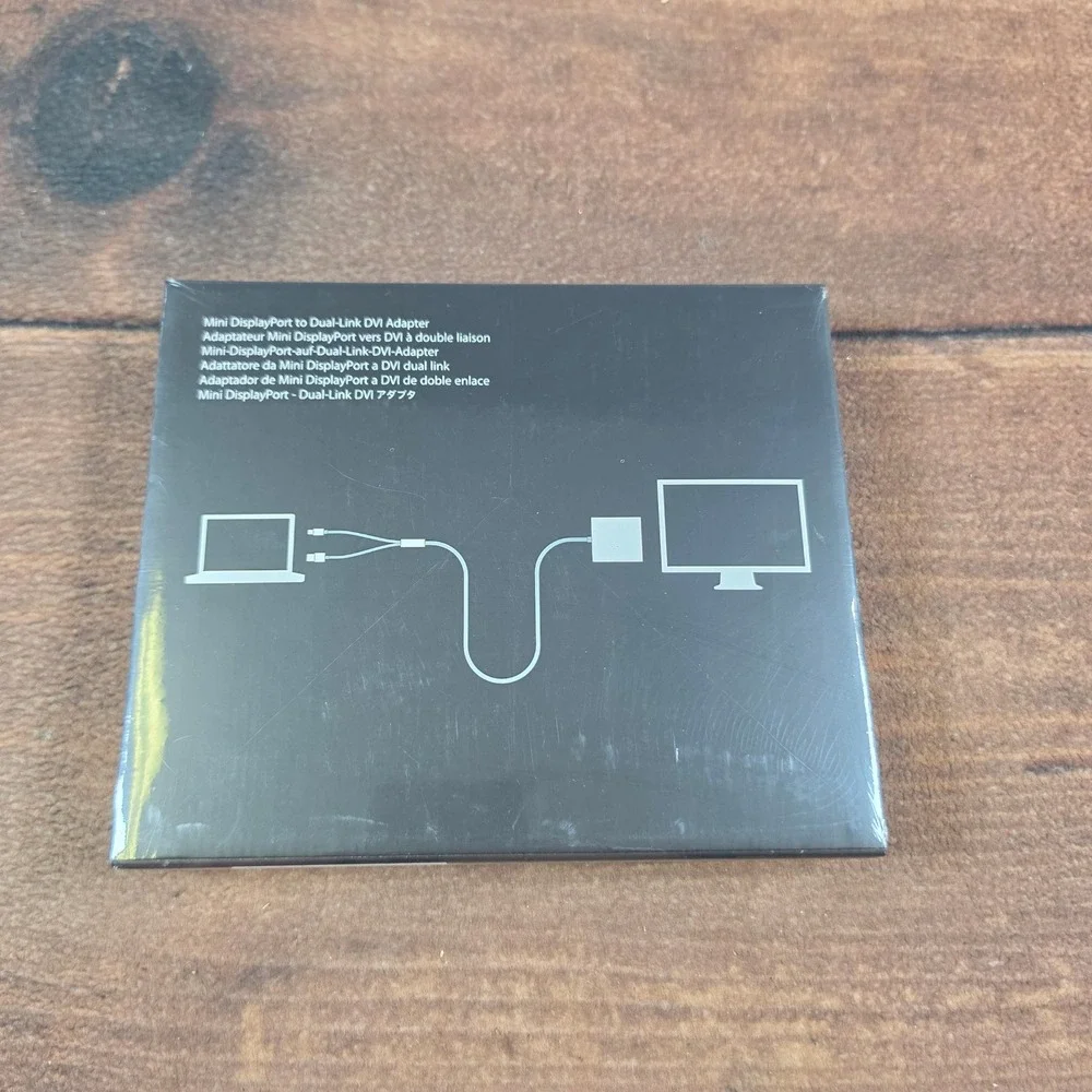 Apple Mini DisplayPort to Dual-Link DVI Adapter MB571Z/A White Sealed High Res
